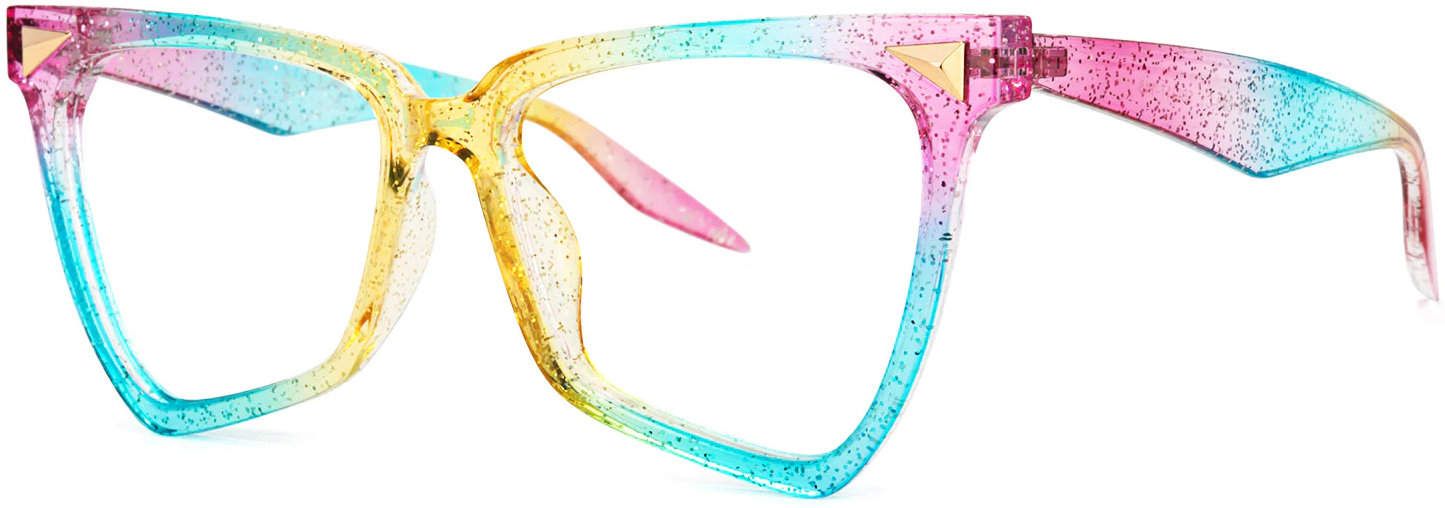 Manley Geometric Multicolor Glasses (ST0118-01) | Stylool  display picture 2
